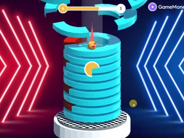 3D Helix Jump Ball