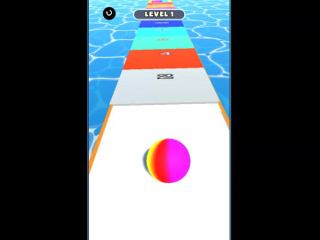 Ball Roll Color 2048