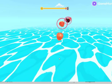 Bubble Man Runner Game