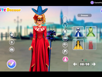 Ellie and Friends Venice Carnival