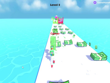 Girl Money Rush Game