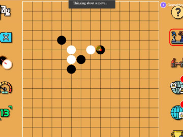 Gomoku: five stones in a row