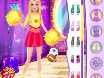 High School Cheerleader Dressup