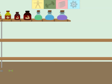 Muscle Clicker: Gym game