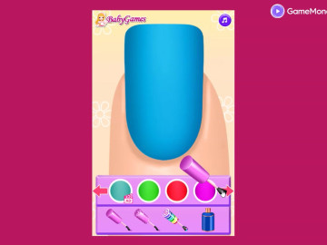Nail Salon Girl Games