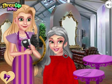 Princess Silver Hairstyles