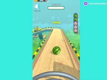 Pure Sky Rolling Ball