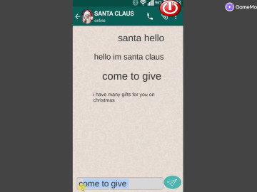 Santa Fake Call
