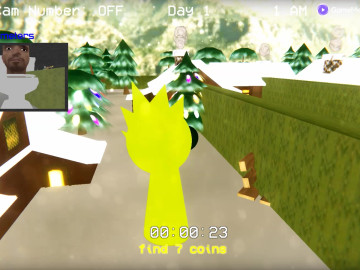 Sprunki in Backrooms Christmas Skibidi Terrors