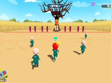 Squid Game 3D Red Light Green Light