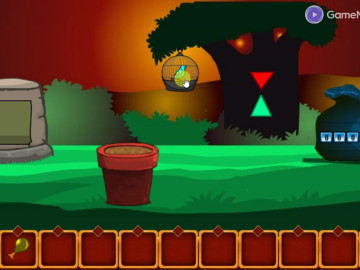 Tiny Blue Bird Escape